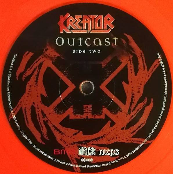 Kreator – Outcast (2LP color)